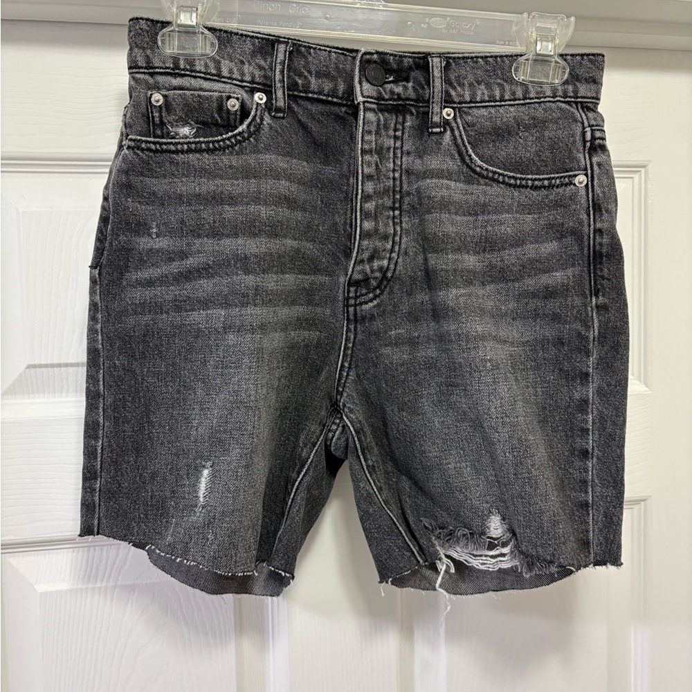 Urban Outfitters BDG High-Rise Denim Slim Straight Shorts